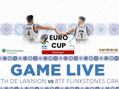 EUROCUP 2 LIVE - CTH de Lannion (FRA)-8TF Flink Stones Graz (AUT)
