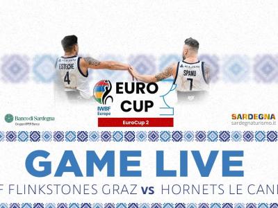 EUROCUP 2 LIVE - 8TF FlinkStones Graz VS Hornets Le Cannet
