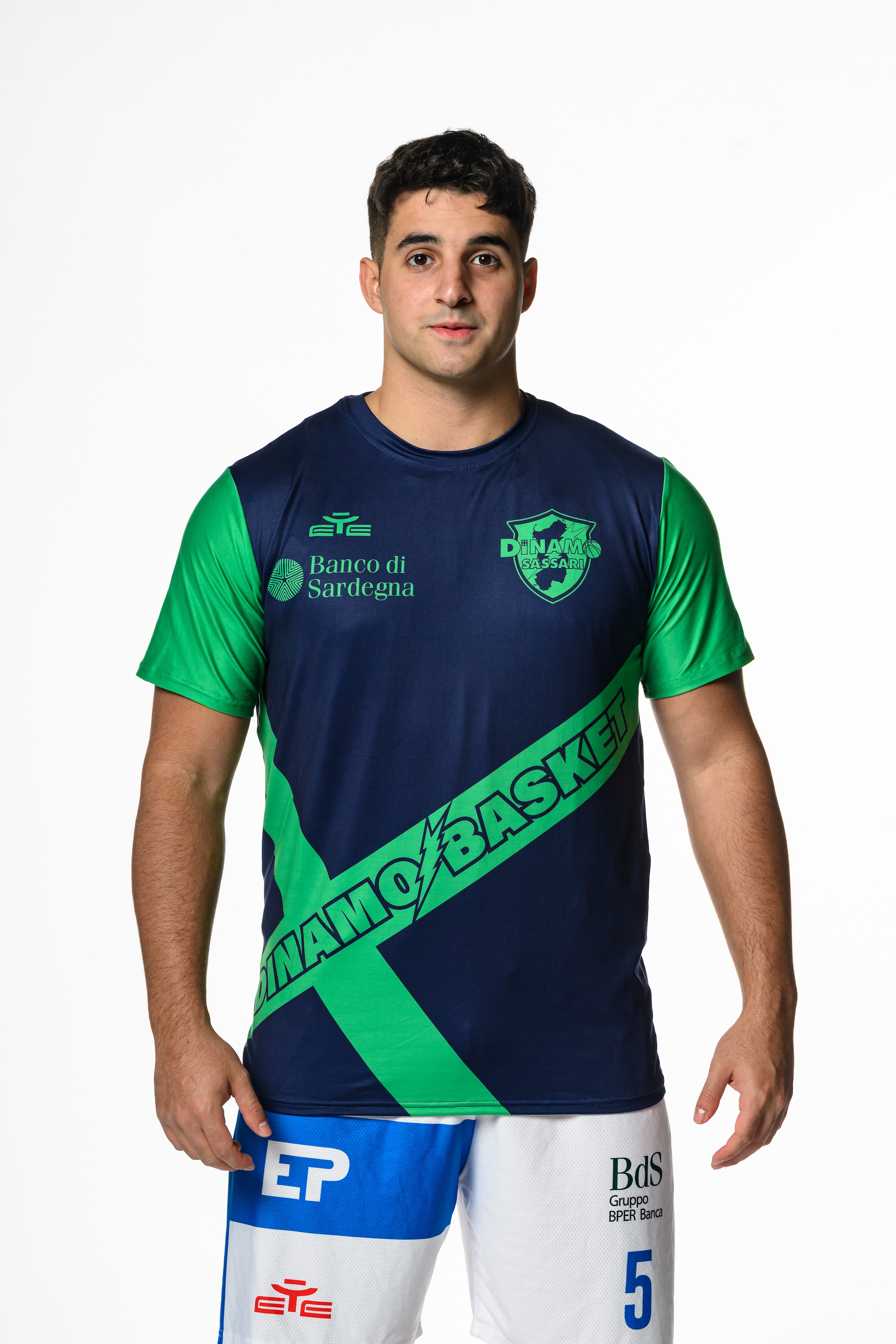 Dinamo Sassari t-shirt tempo libero navy