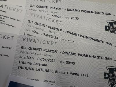 Biglietteria playoff Women e maschile
