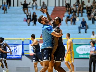 Nate Johnson dopo la tripla della vittoria
