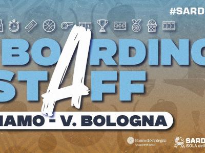 BOARDING STAFF | DINAMO - V. BOLOGNA BOARDING STAFF | DINAMO - V. BOLOGNA