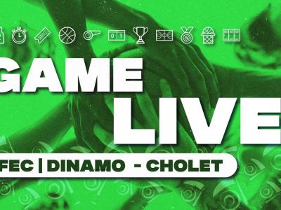 G6 FEC DINAMO BDS - CHOLET | GAME LIVE G6 FEC DINAMO BDS - CHOLET | GAME LIVE