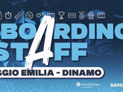 BOARDING STAFF | REGGIO EMILIA - DINAMO BDS BOARDING STAFF | REGGIO EMILIA - DINAMO BDS
