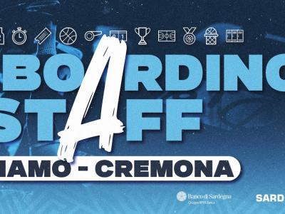 BOARDING STAFF | DINAMO BDS - CREMONA BOARDING STAFF | DINAMO BDS - CREMONA