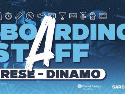 BOARDING STAFF | VARESE - DINAMO BDS
