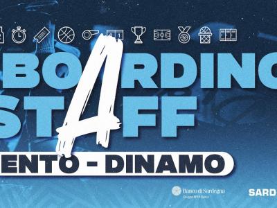 BOARDING STAFF | TRENTO - DINAMO
