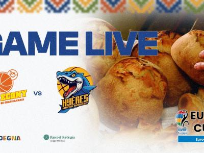 FINAL 3/4 PLACE IBWF EUROCUP 1 GAME LIVE | GRAN CANARIA - HYERES HANDI BASKET