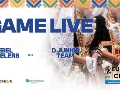 IBWF QF TOURNAMENT EUROCUP 3 GAME LIVE | REBEL WHEELERS - D JUNIOR TEAM