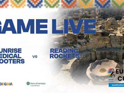 IBWF QF TOURNAMENT EUROCUP 3 GAME LIVE | SUNRISE MEDICAL SHOOTERS - READING ROCKETS