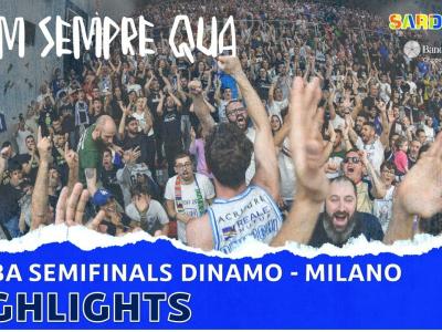 G3 LBA SF PLAYOFF HIGHLIGHTS | DINAMO - MILANO