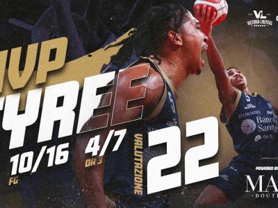 G15 LBA MANI' MVP | TYREE VS PESARO G15 LBA MANI' MVP | TYREE VS PESARO