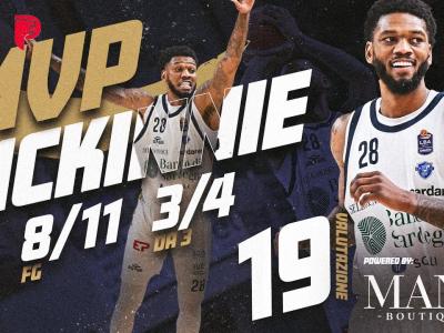 G16 LBA MANI' MVP | MCKINNIE VS PISTOIA G16 LBA MANI' MVP | MCKINNIE VS PISTOIA