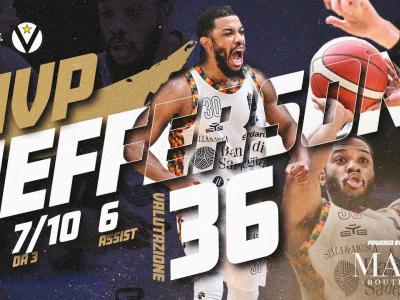G21 LBA MANI' MVP | JEFFERSON VS VIRTUS BOLOGNA G21 LBA MANI' MVP | JEFFERSON VS VIRTUS BOLOGNA