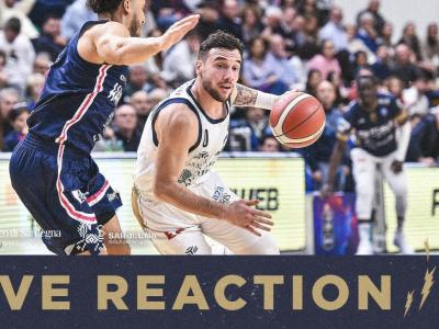 G25 LBA LIVE REACTION | BRINDISI - DINAMO BDS