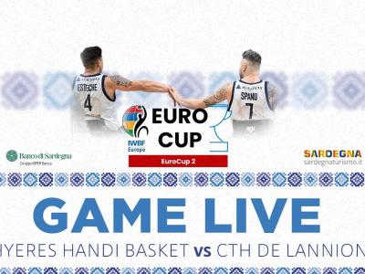 EUROCUP 2 LIVE - Hyeres Handi Basket (FRA)-CTH de Lannion (FRA)