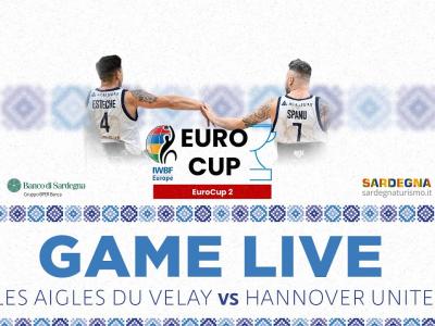 EUROCUP 2 LIVE - Les Aigles du Velay (FRA)-Hannover United (GER) EUROCUP 2 LIVE - Les Aigles du Velay (FRA)-Hannover United (GER)