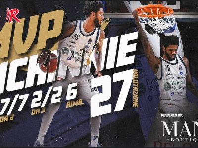 G30 LBA MANI' MVP | MCKINNIE VS REGGIO EMILIA