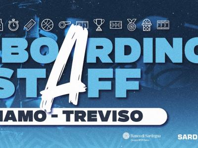 BOARDING STAFF | G12 LBA DINAMO BDS - TREVISO BOARDING STAFF | G12 LBA DINAMO BDS - TREVISO