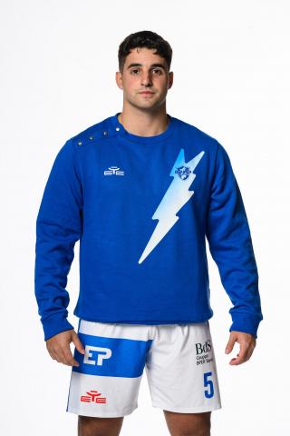 Dinamo Sassari felpa  con fulmine