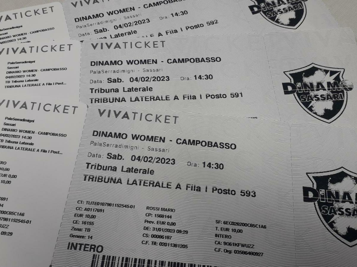 Biglietteria Dinamo-Campobasso