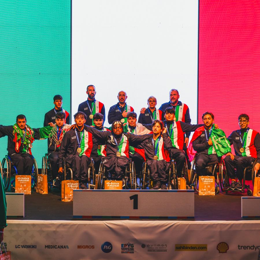 Cristiano Uras d’oro agli European Para Youth Games di Istanbul
