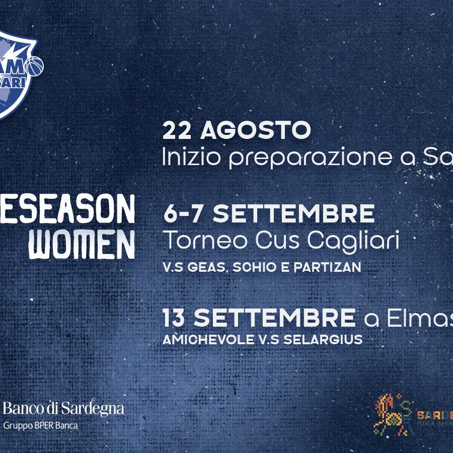 Le Dinamo Women 2025/26 pronte a scendere in campo