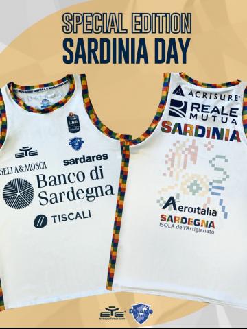 Dinamo Sassari canotta special edition Sardinia Day