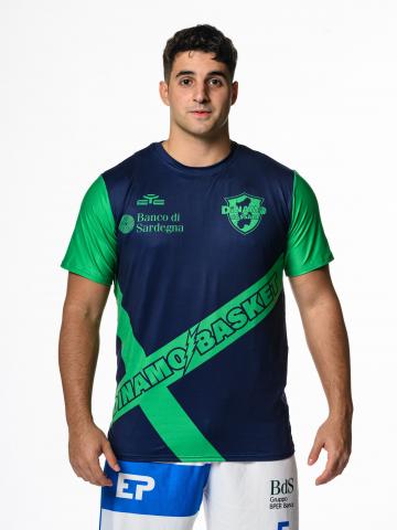 Dinamo Sassari t-shirt tempo libero navy